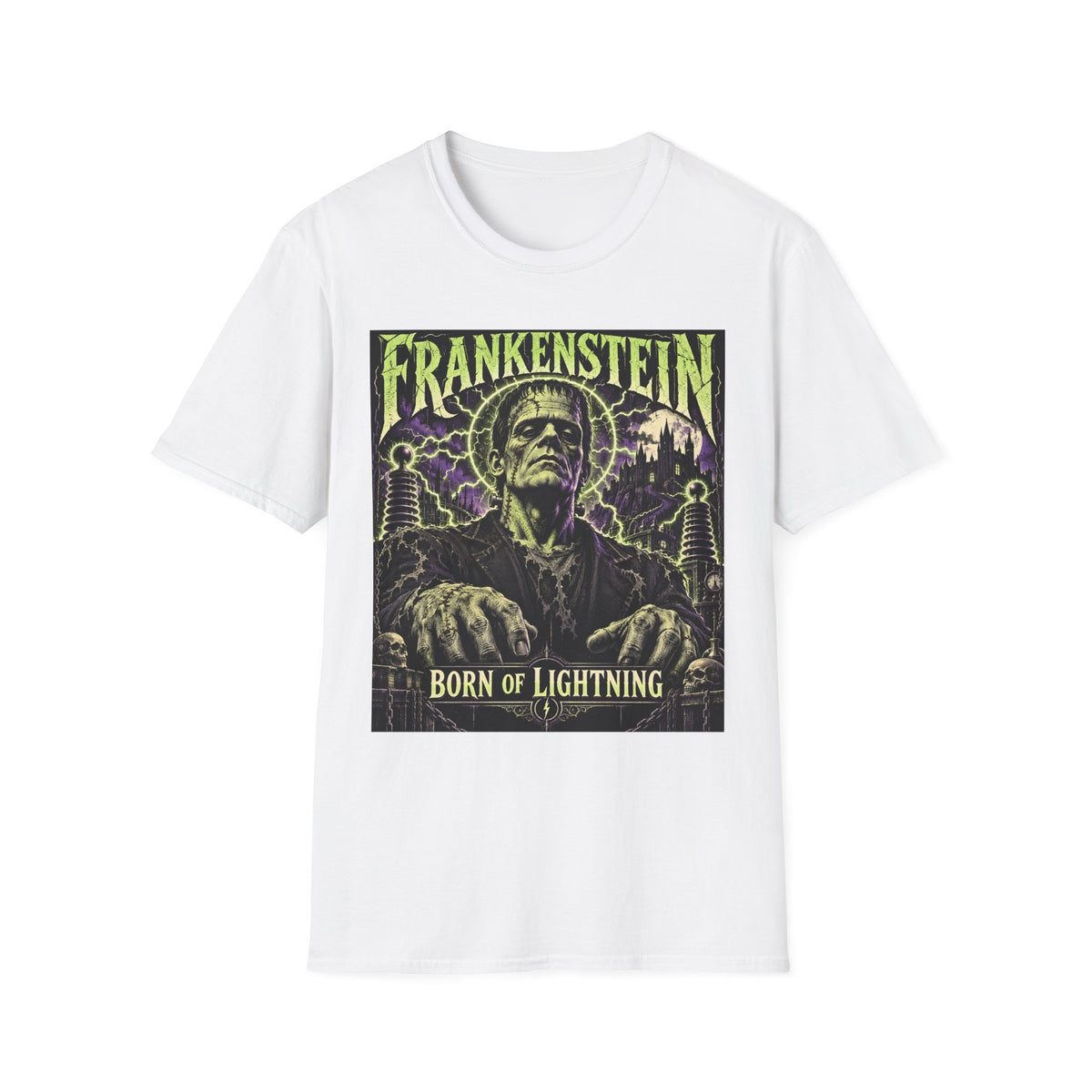 Frankenstein Born of Lightning T-Shirt