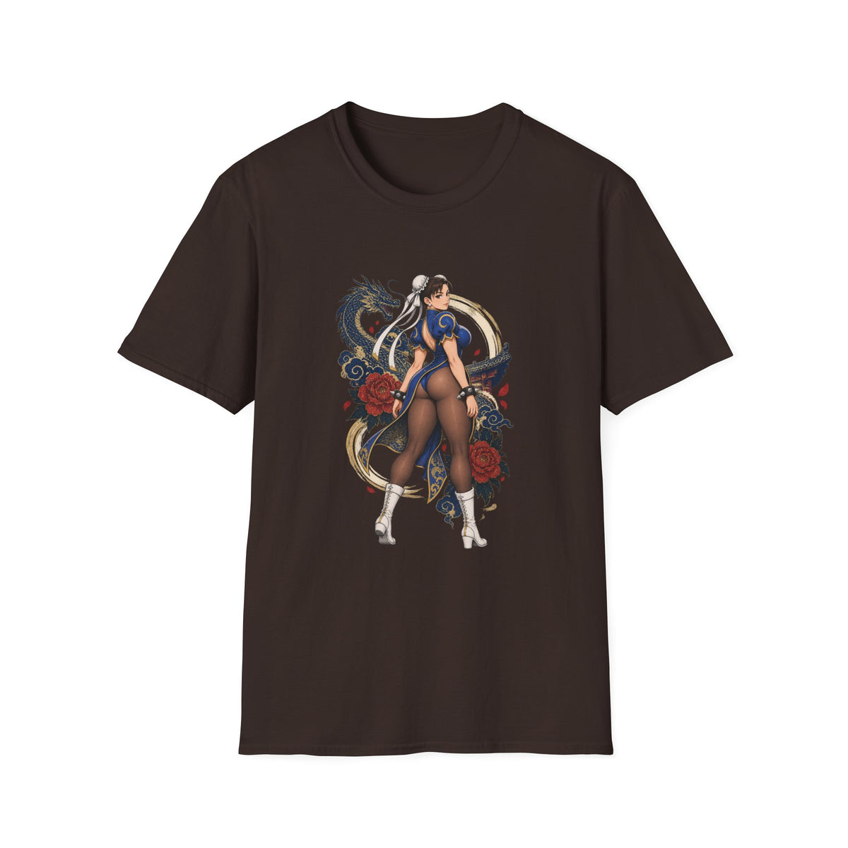 Chun Li | Street Fighter | Anime Style Videogame Fan Pin Up Shirt