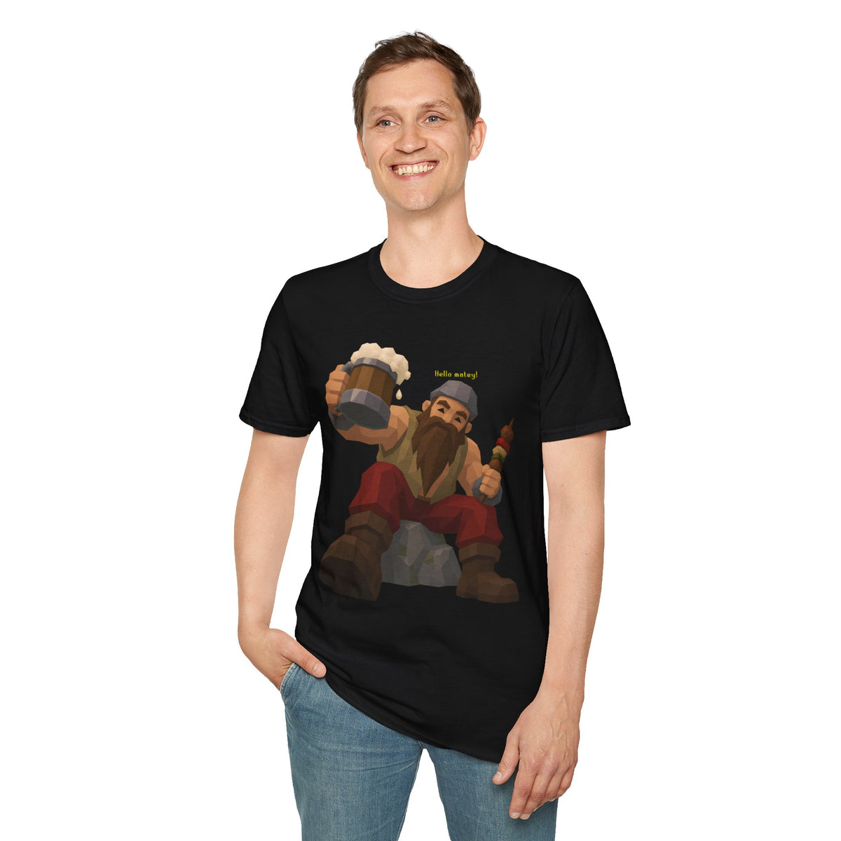 Drunken Dwarf | OSRS | Runescape Inspired Random Event T Shirt