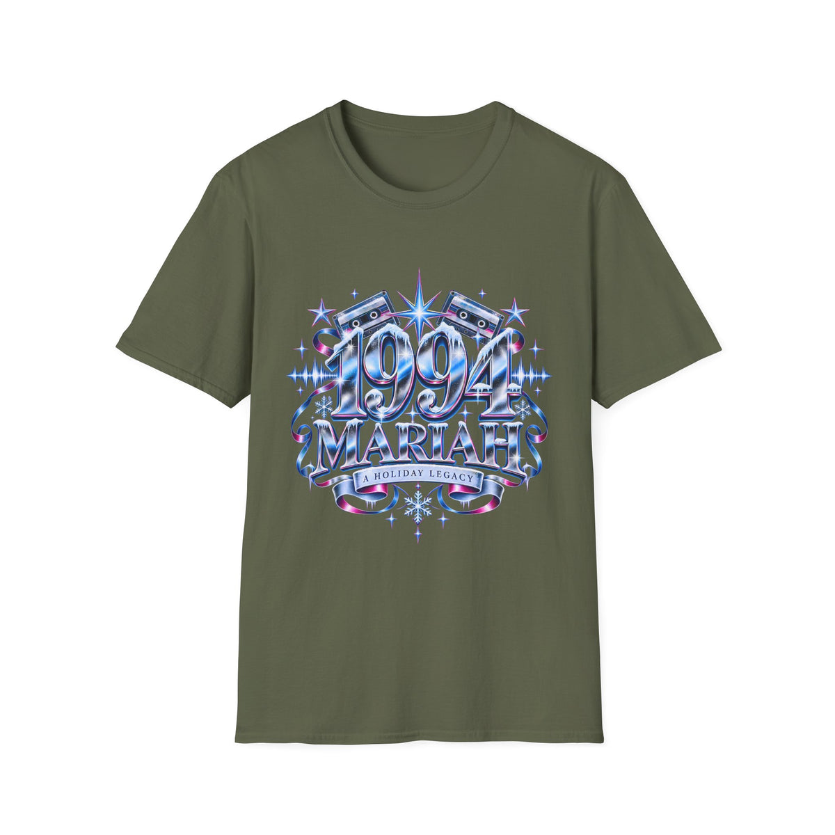 1990s Mariah Carey Graphic T-Shirt | Retro Cassette Pop Vintage Tour Style