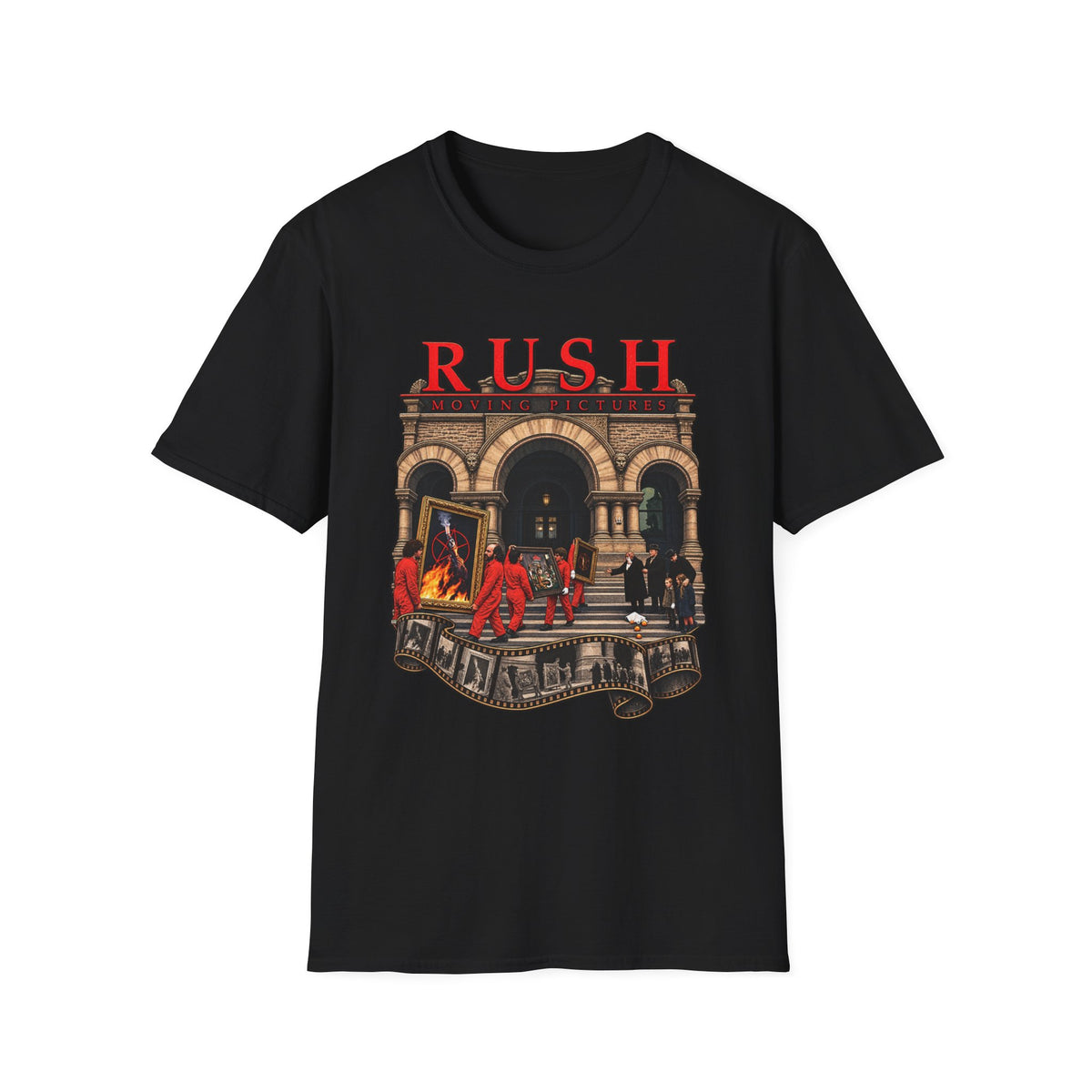 Rush | Moving Pictures | Prog Band Album Art T-Shirt