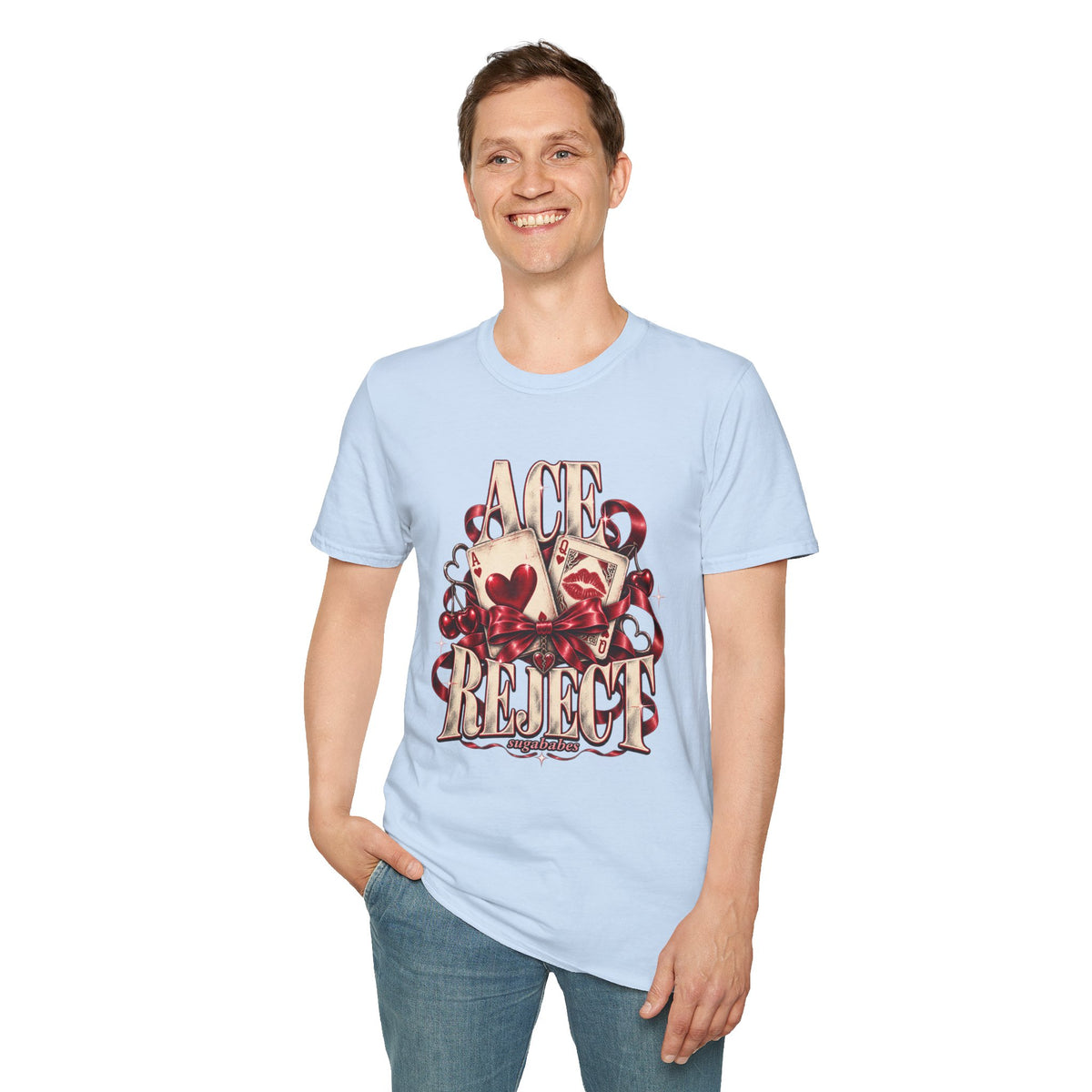 Ace Rejects | Sugababes | Playing Card Ace of Hearts T Shirt