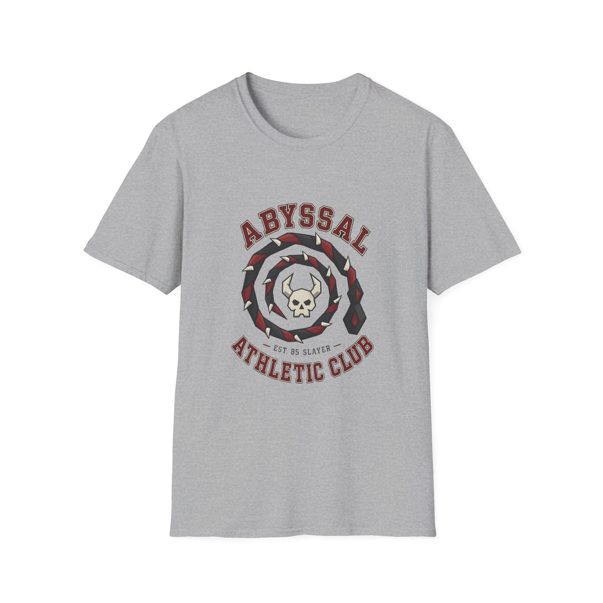 Abyssal Athletic Club T‑Shirt Runescape/OSRS Inspired Abyssal Whip