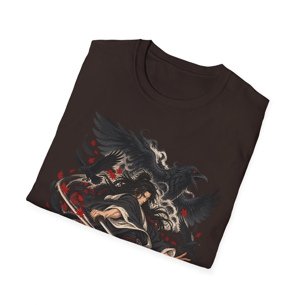 Raven Master | Japanese Samurai | Dark Fantasy T-Shirt