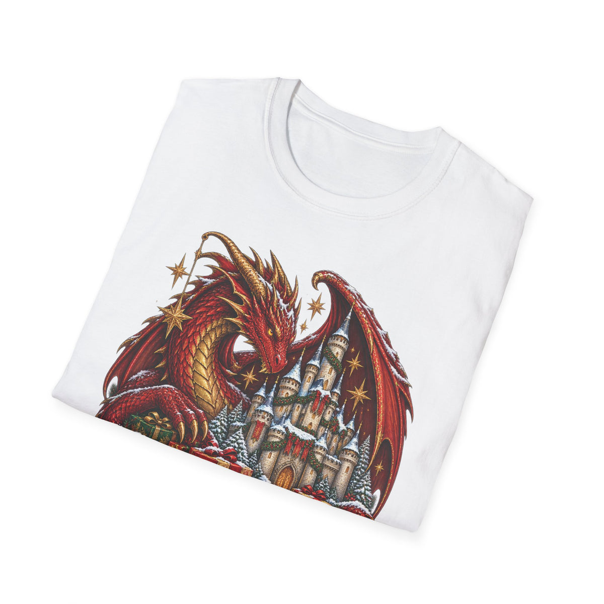 All I Want For Christmas | Dragon Castle T-Shirt