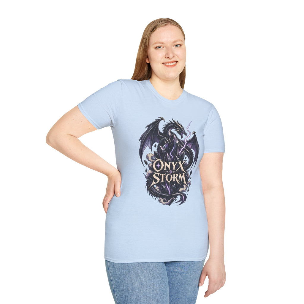Onyx Storm | Fantasy Book Readers Dragon T-Shirt