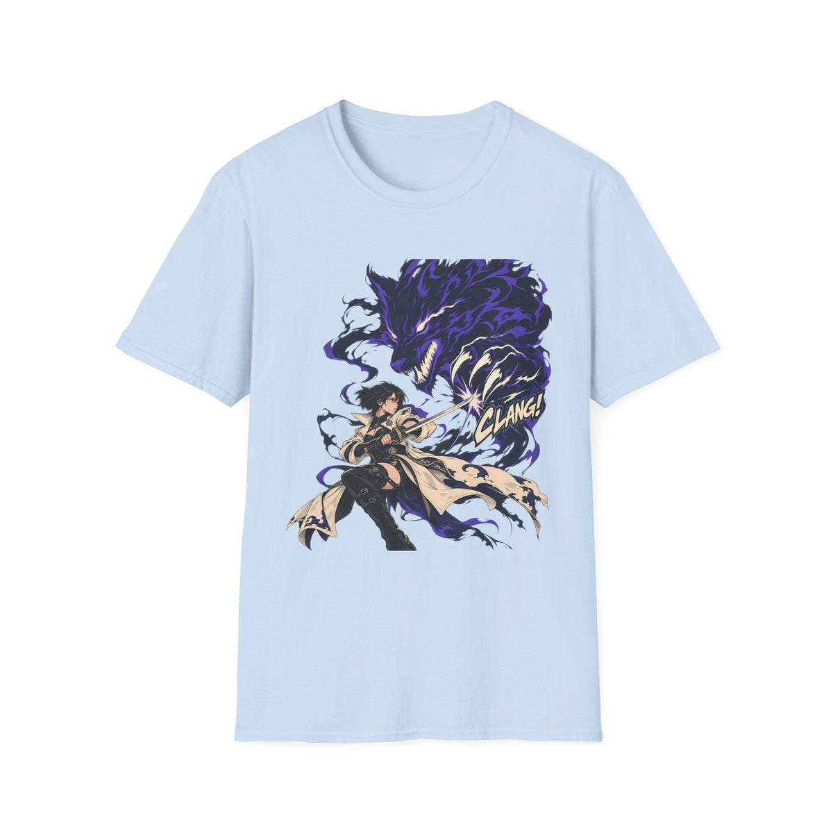 Wolf Demon | Samurai Demon Hunter | Japanese Anime T-Shirt