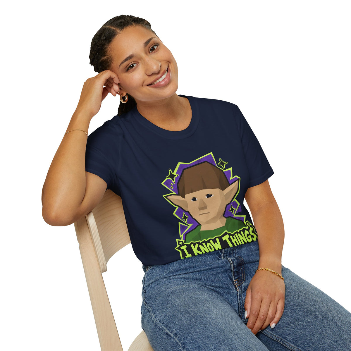 Gnome Child - "I know things" Runescape Inspired T-Shirt