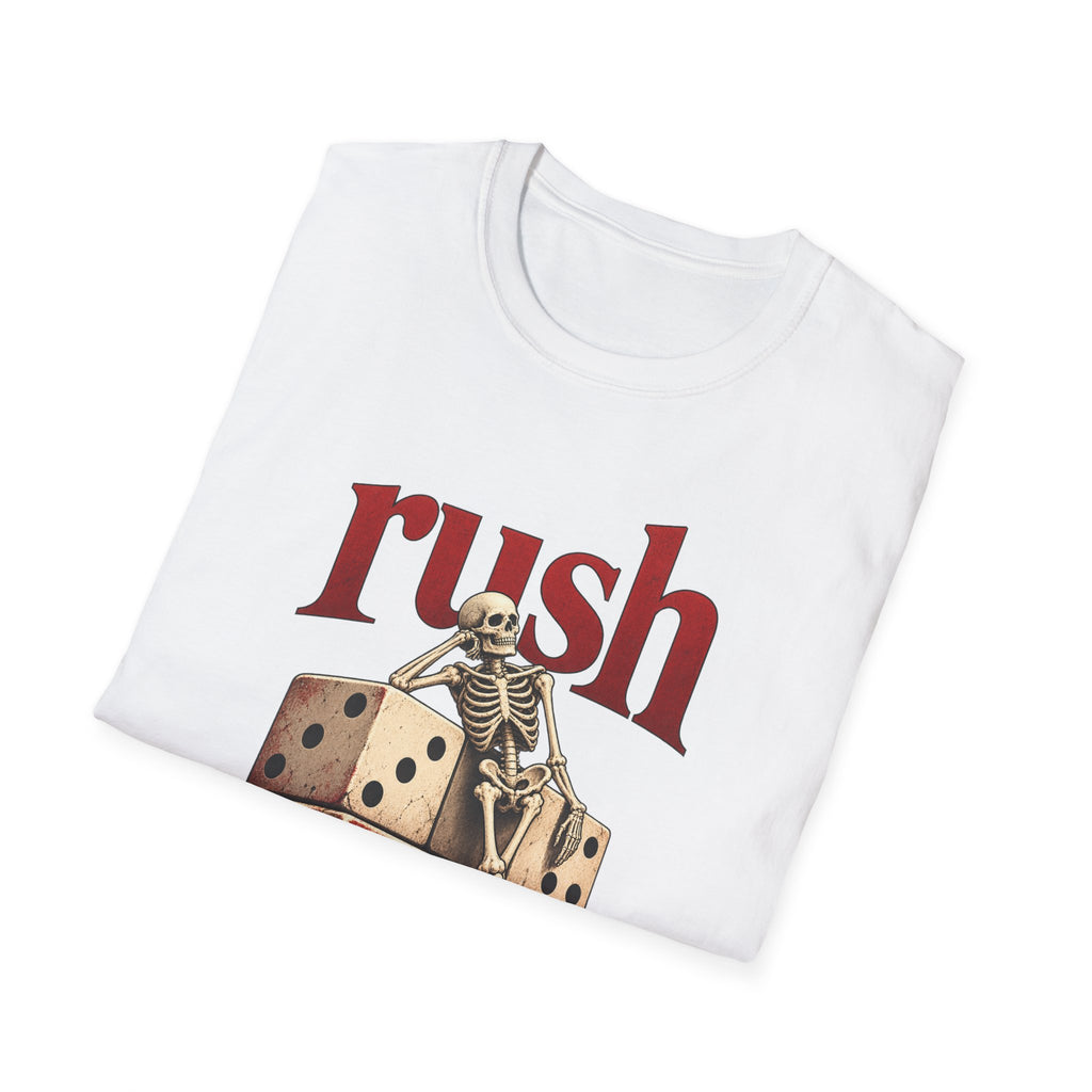 Rush | Roll the Bones | Dice Skeleton Prog Band T-Shirt