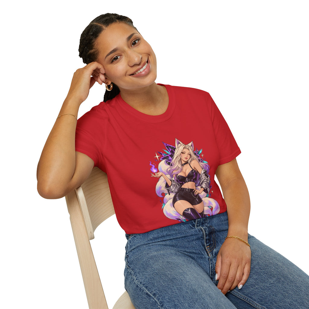 Ahri | League of Legends | Anime Fox Pin Up Girl T-Shirt