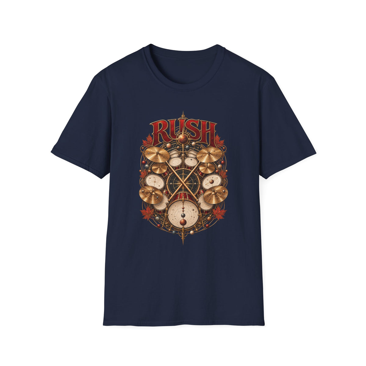 Rush | Rhythm of the Cosmos | Drummer Graphic Prog Band T-Shirt