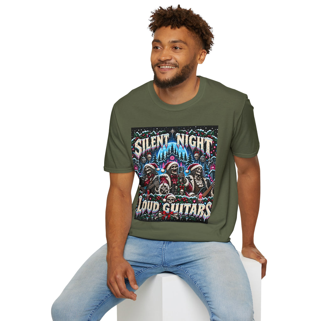Silent Night Loud Guitars T-Shirt