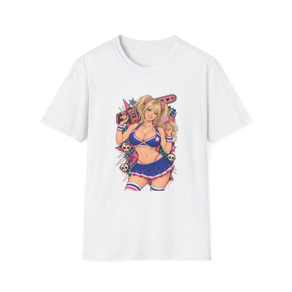 Juliet Starling | Lollipop Chainsaw Sexy Pin Up Girl T Shirt