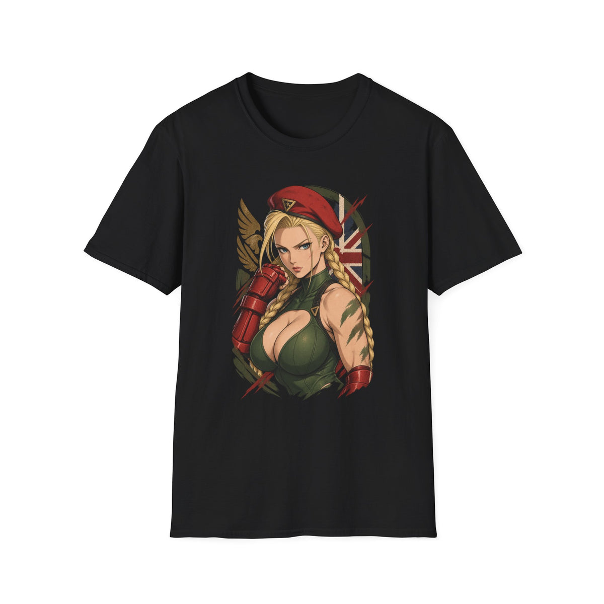 Cammy | Street fighter Sexy  Pin Up Style Graphic T Shirt