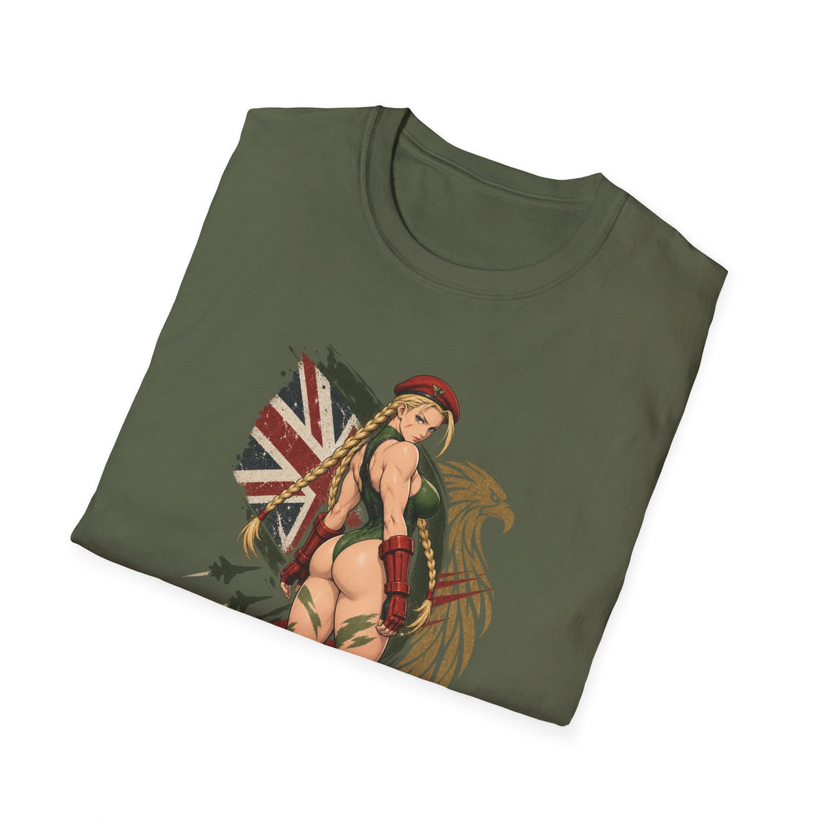 Cammy Street Fighter | Sexy Cammy Pin Up Girl Graphic T Shirt