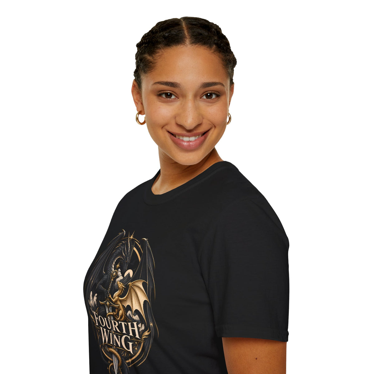 Fourth Wing | Book Inspired Dragon Logo | Fantasy Book T-Shirt