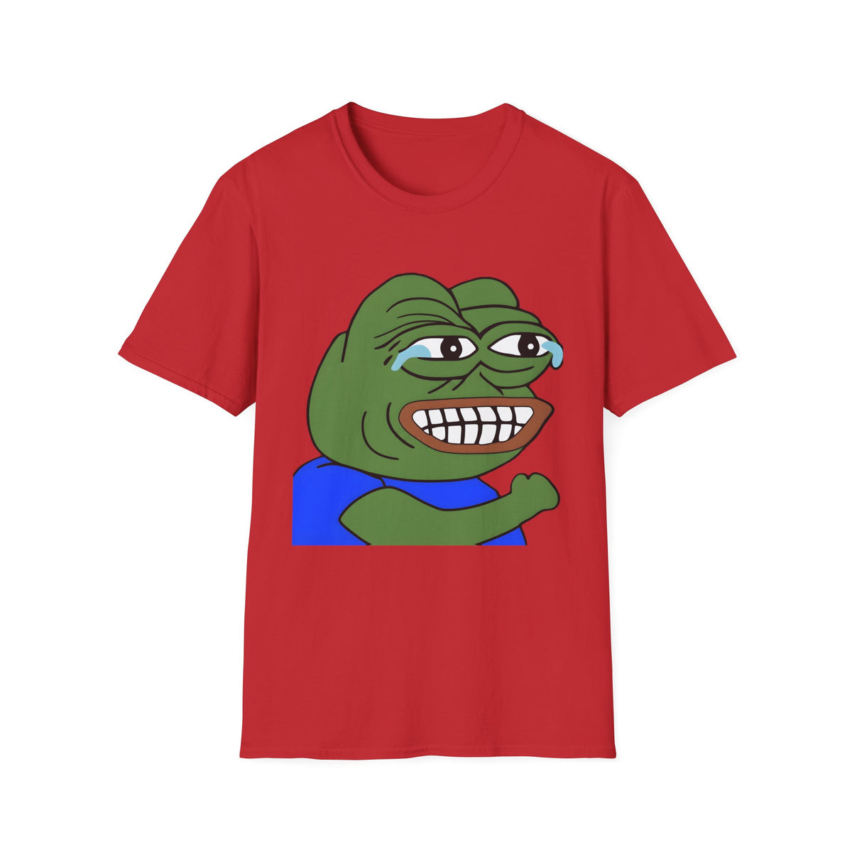 Pepe Grin T-Shirt — Smirking Frog Meme Tee