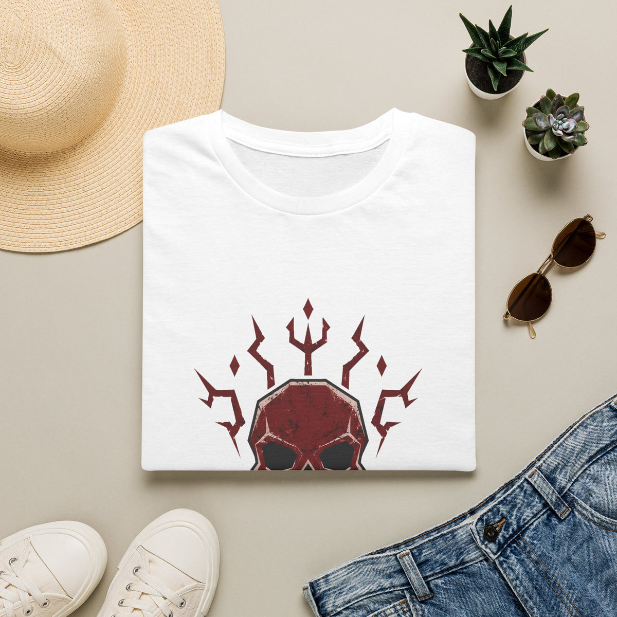 Taste Vengeance OSRS Runescape Skull T-Shirt