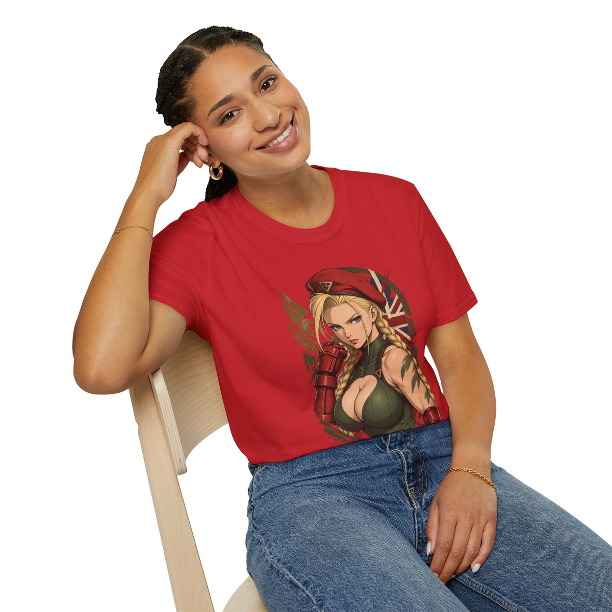 Cammy | Street fighter Sexy  Pin Up Style Graphic T Shirt