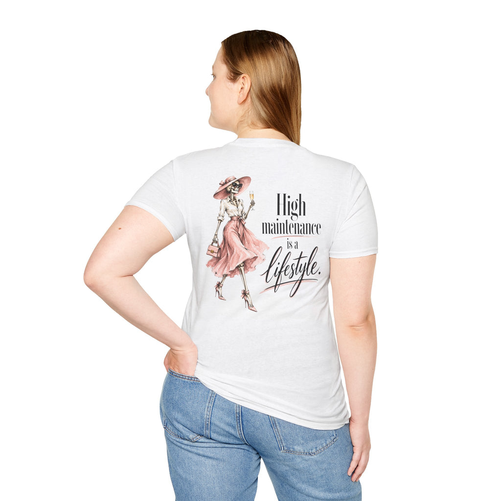 High Maintenance Is a Lifestyle | Double-Sided Tee
