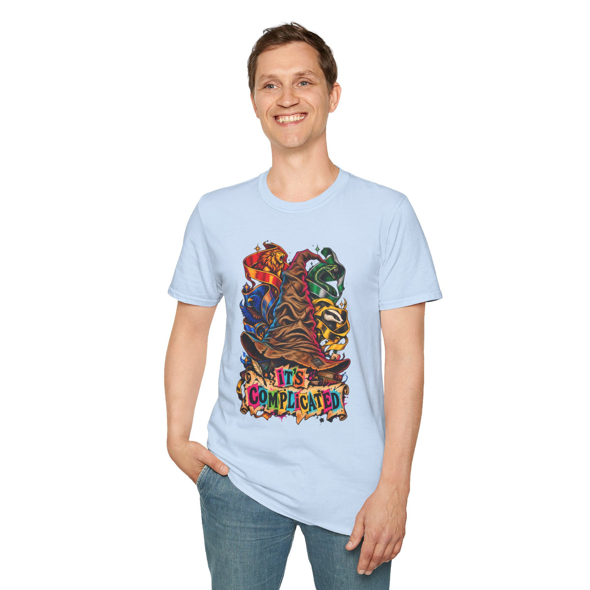 Sorting Hat | Its Complicated | Harry Potter Hogwarts T Shirt