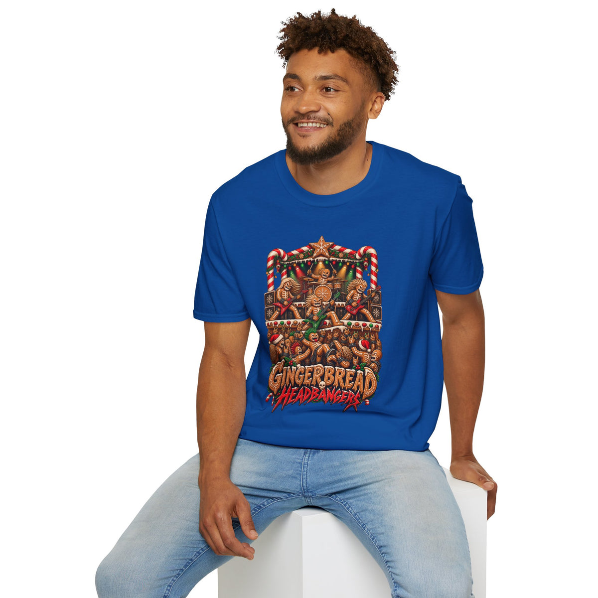 Gingerbread Headbangers | Christmas T-Shirt