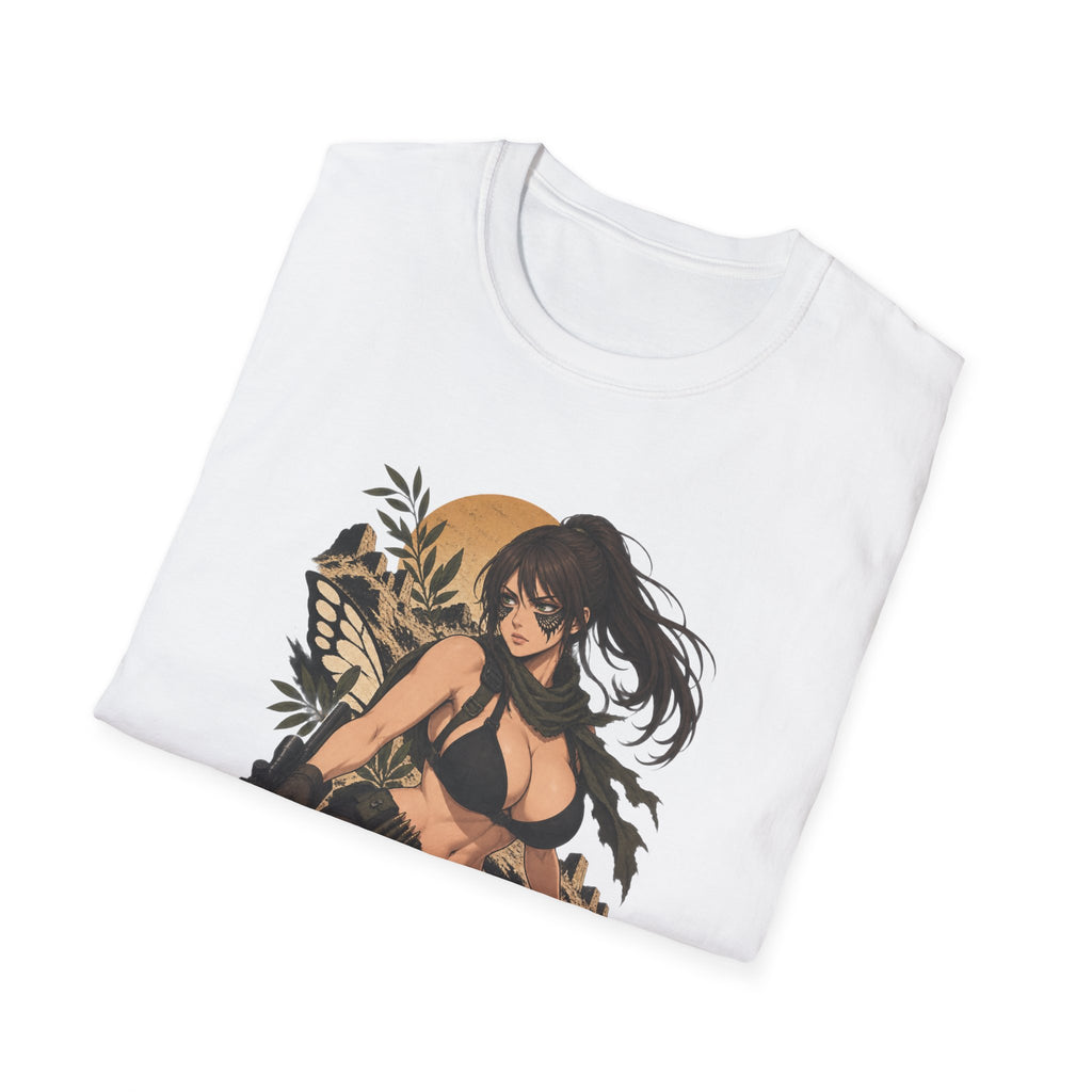 Quiet | Sexy Metal Gear Pin Up Girl | Anime Style Sniper Girl T-Shirt