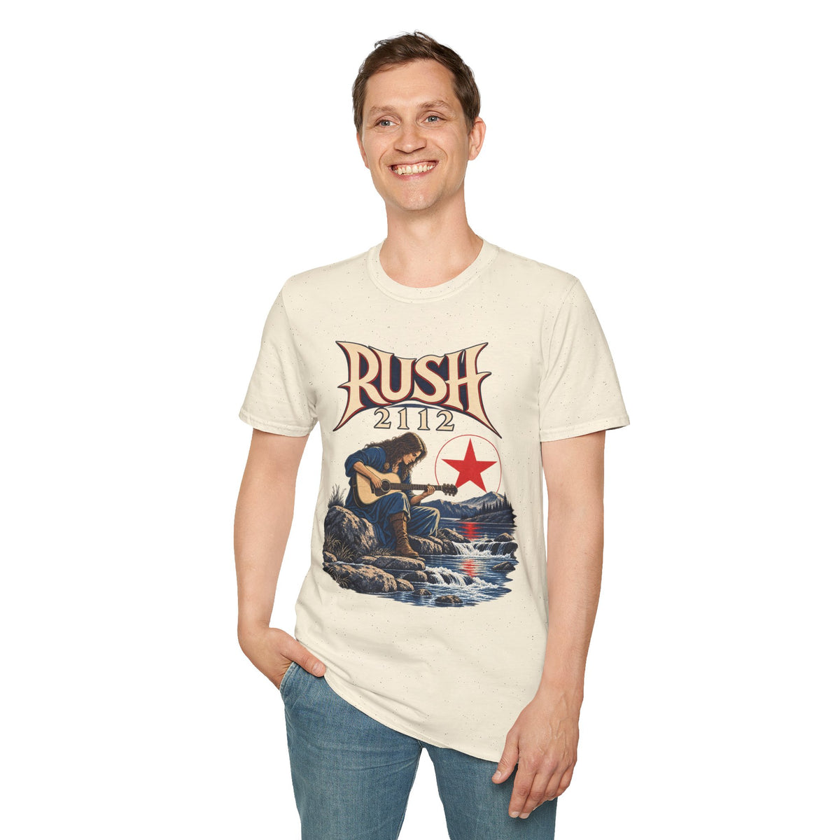 Rush | 2112 | Acoustic Guitar | Prog Band T-Shirt