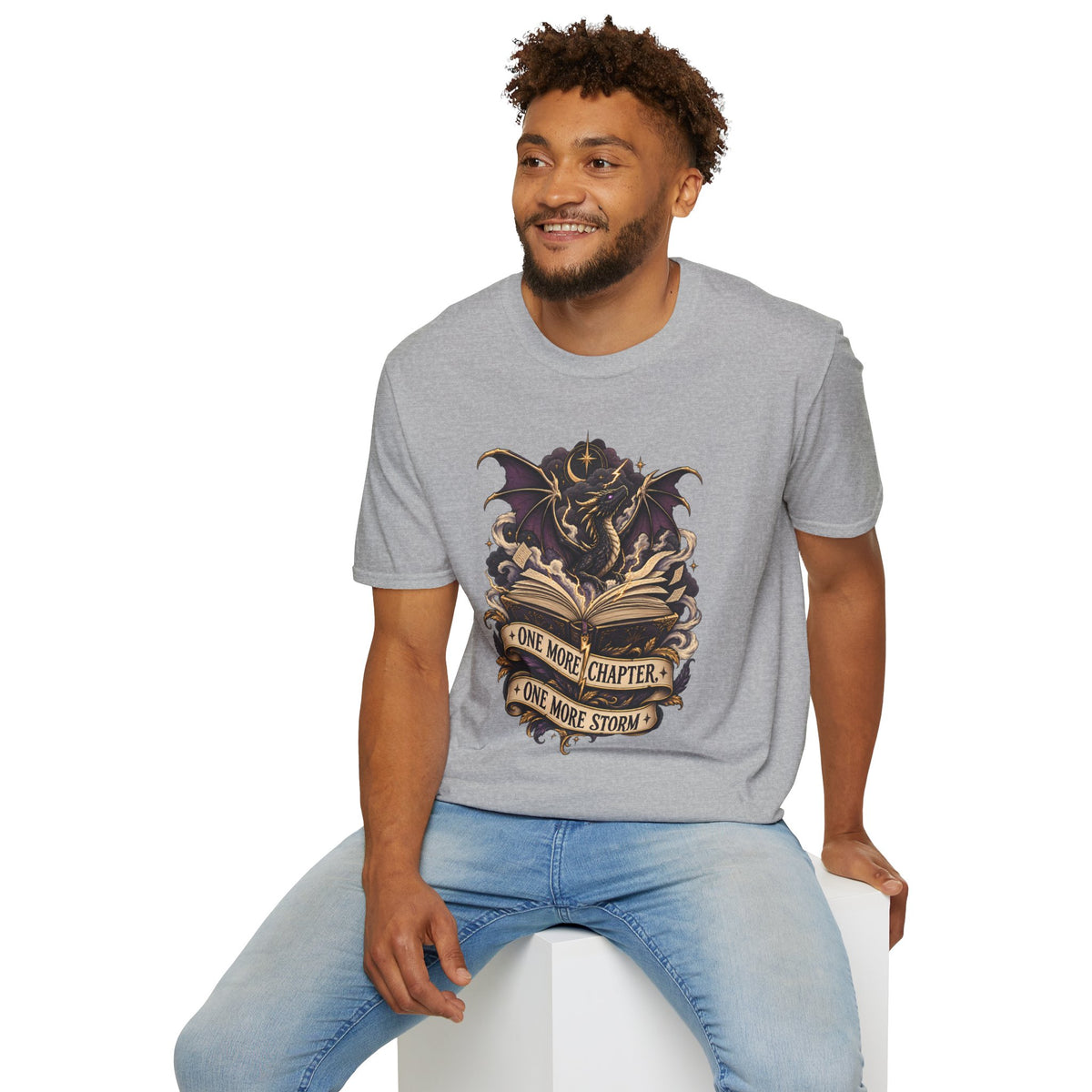 One More Chapter | Onyx Storm Inspired Book Readers Dragon T-Shirt