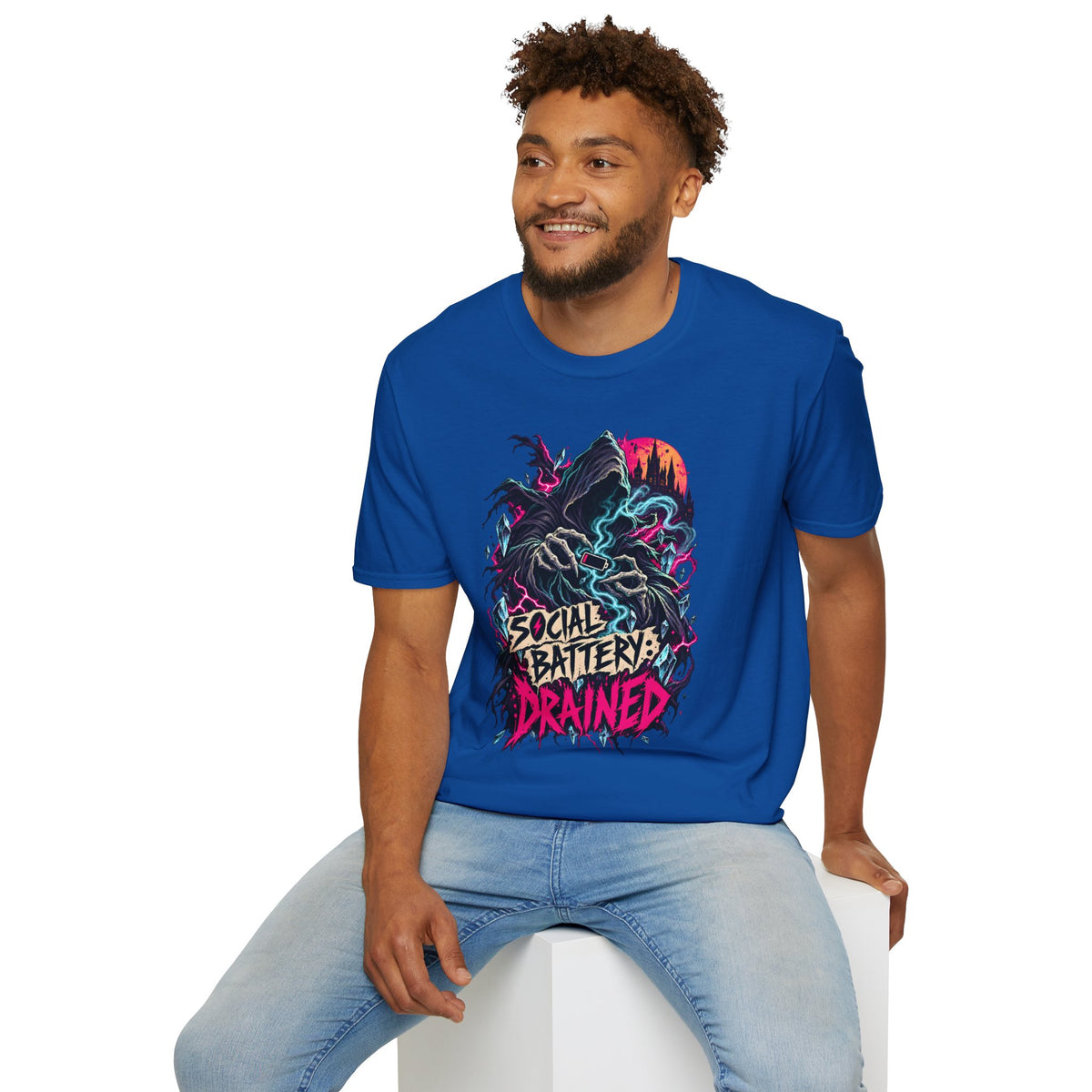 Socially Drained | Dementor | Harry Potter Graphic Tee