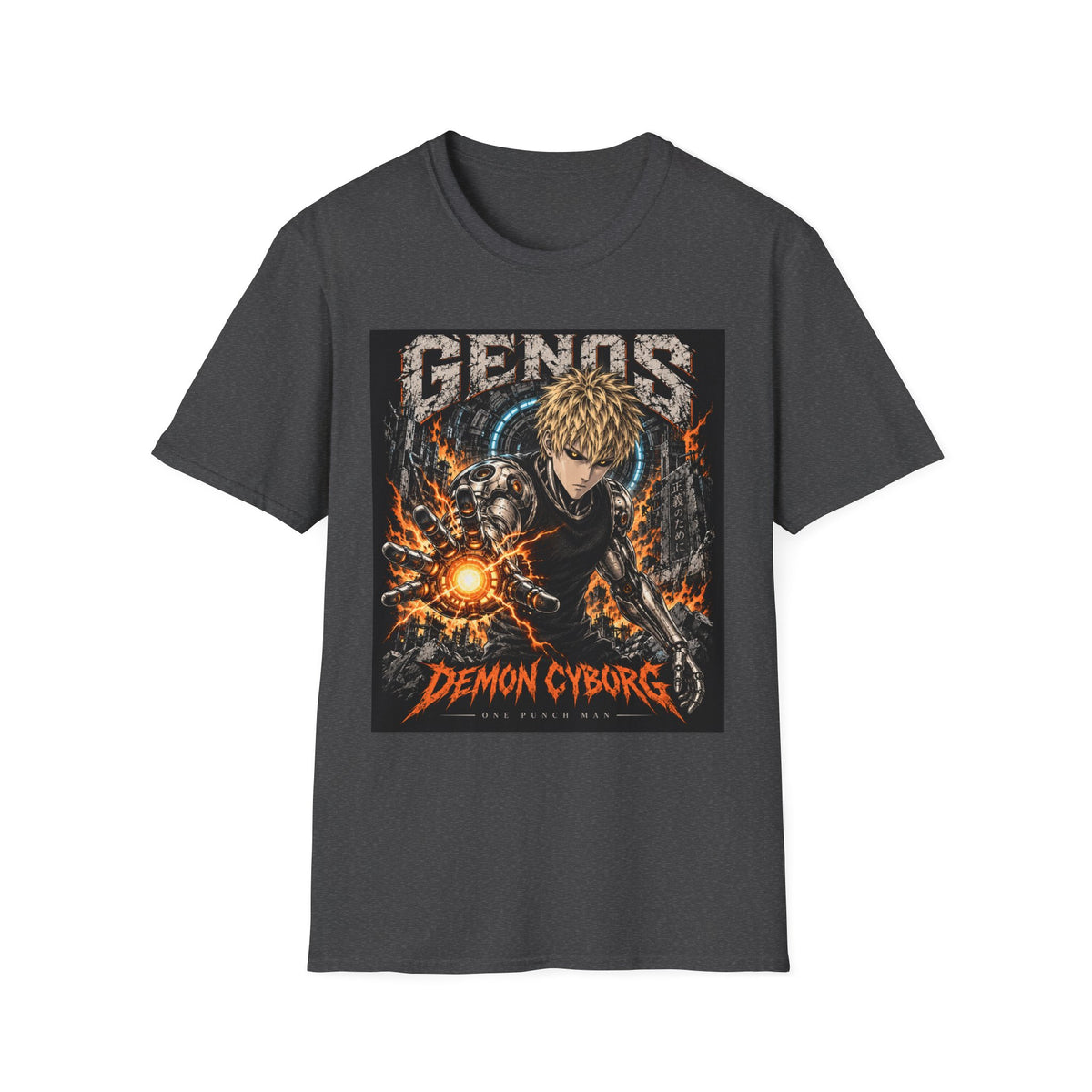 One Punch Man | Genos Demon Cyborg | Anime | Graphic Tee