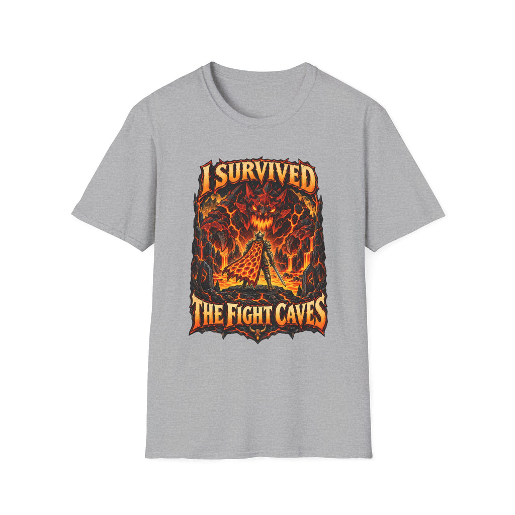 I Survived The Fight Caves Runescape / OSRS Inspired T-Shirt
