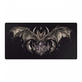 Mouse Mat | Gothic Bat & Amethyst Crystal | Occult Night Art Desk Pad