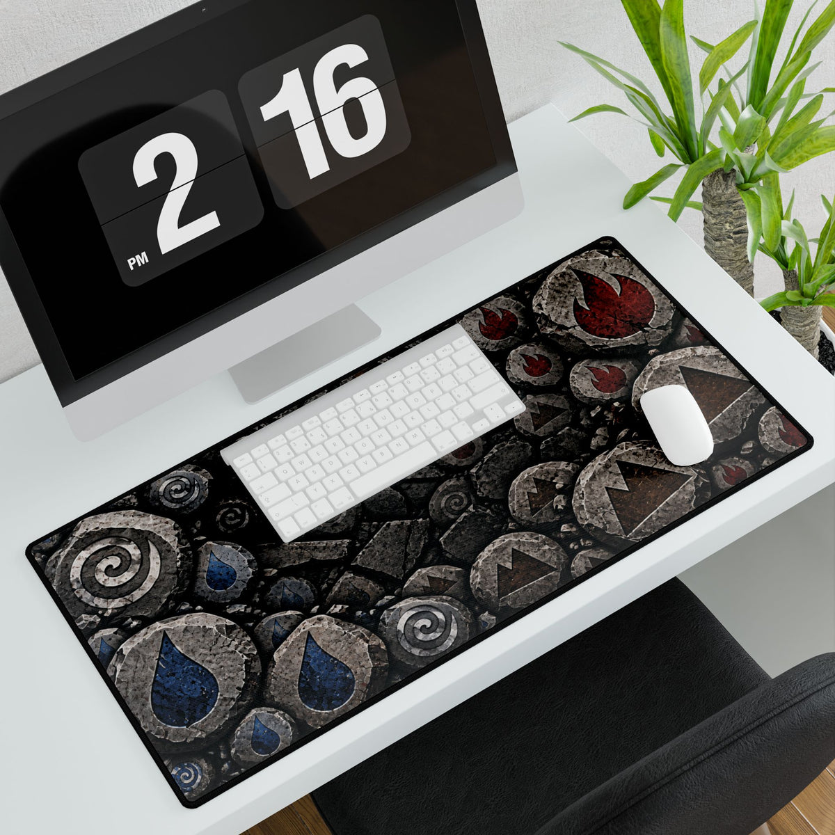 OSRS | Elemental Runes | Runescape Gaming Mouse Desk Mat
