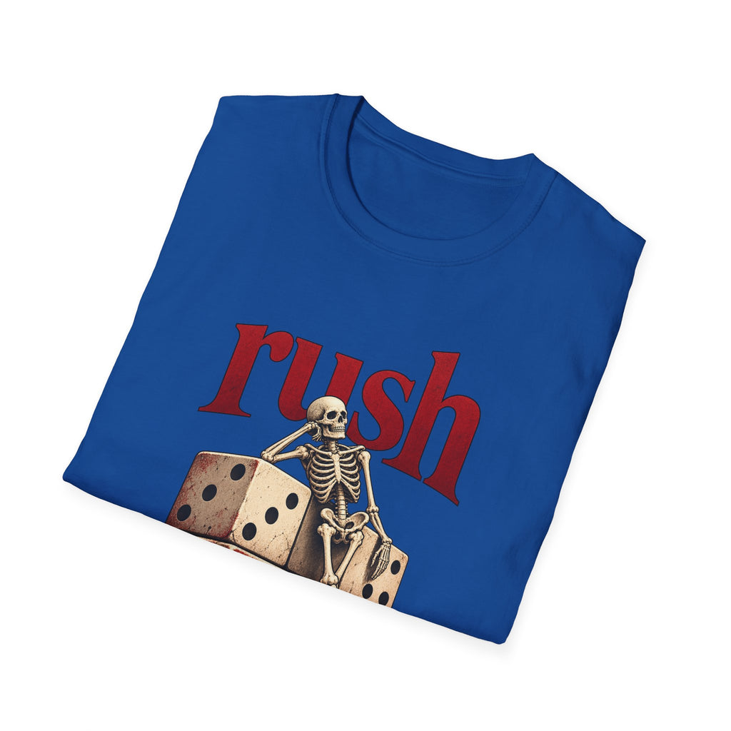 Rush | Roll the Bones | Dice Skeleton Prog Band T-Shirt