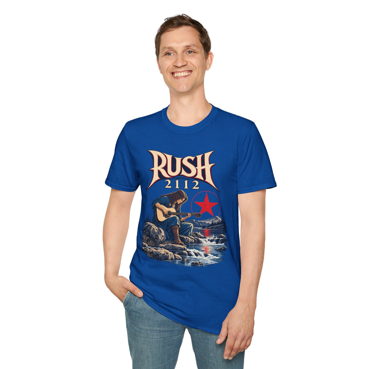 Rush | 2112 | Acoustic Guitar | Prog Band T-Shirt