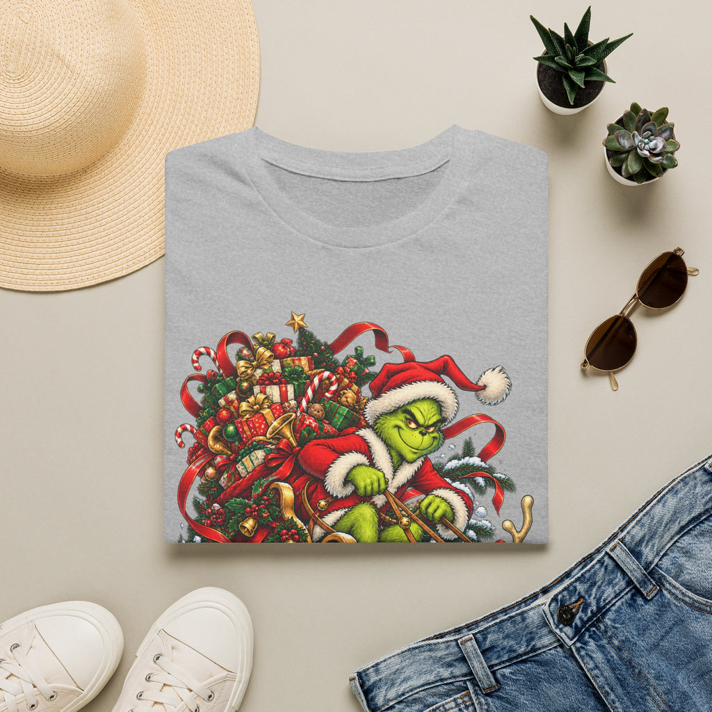 Grinch & Max Sleigh Ride | Funny Christmas T Shirt