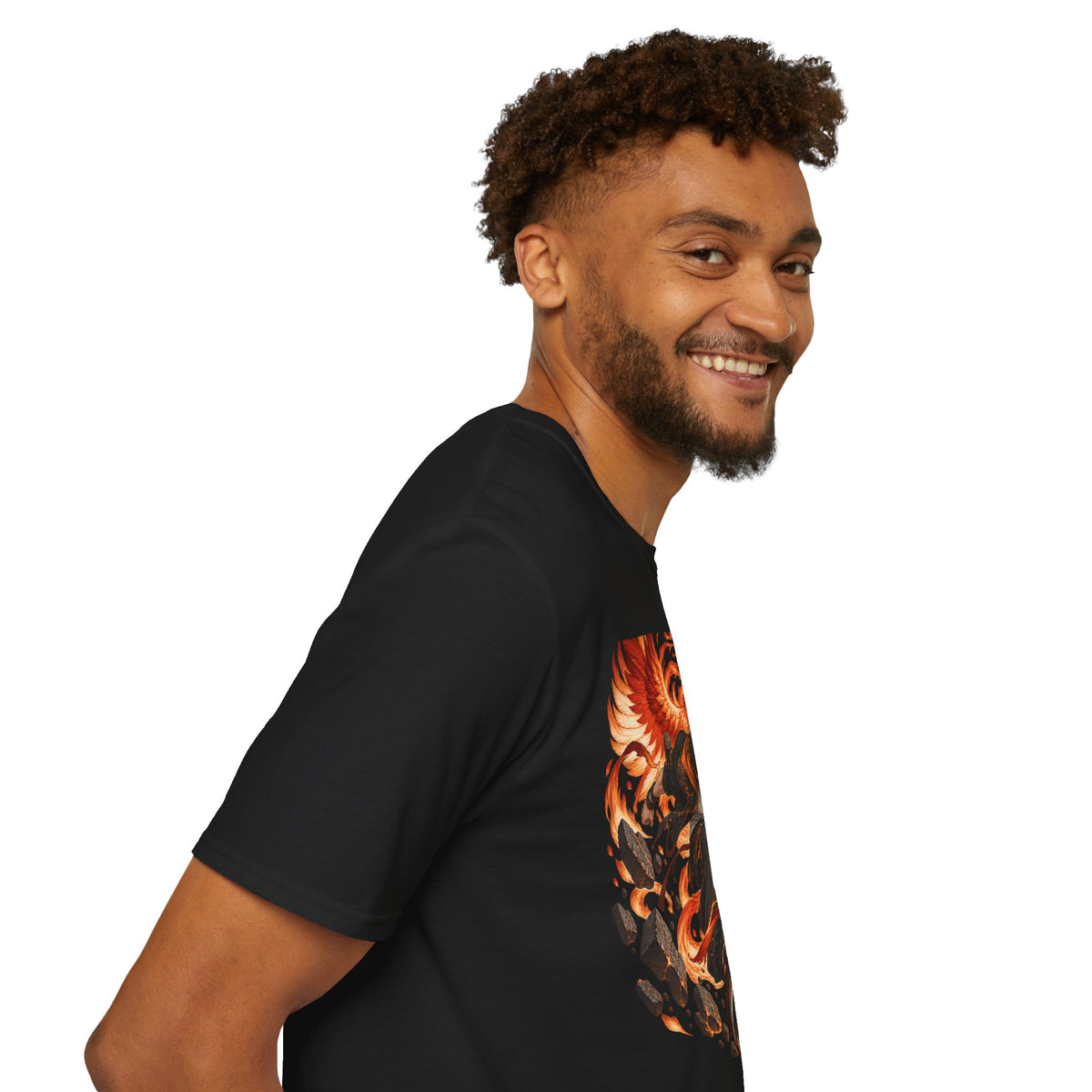 The Phoenix Warrior | Japanese Style | Anime Ninja T Shirt