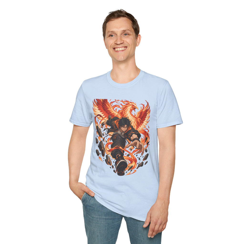 The Phoenix Warrior | Japanese Style | Anime Ninja T Shirt