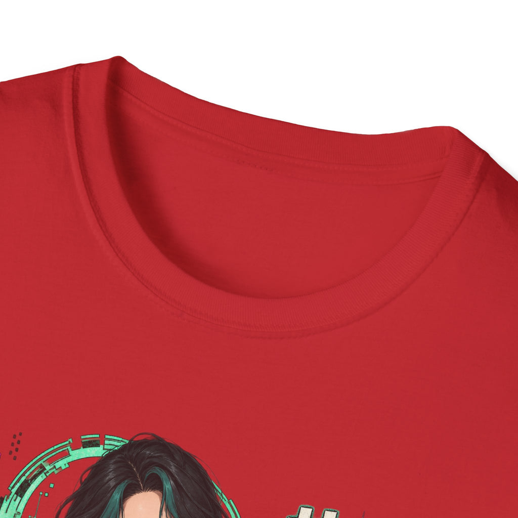 Jade | Sexy Anime Pin Up Girl | Waifu Graphic T‑Shirt