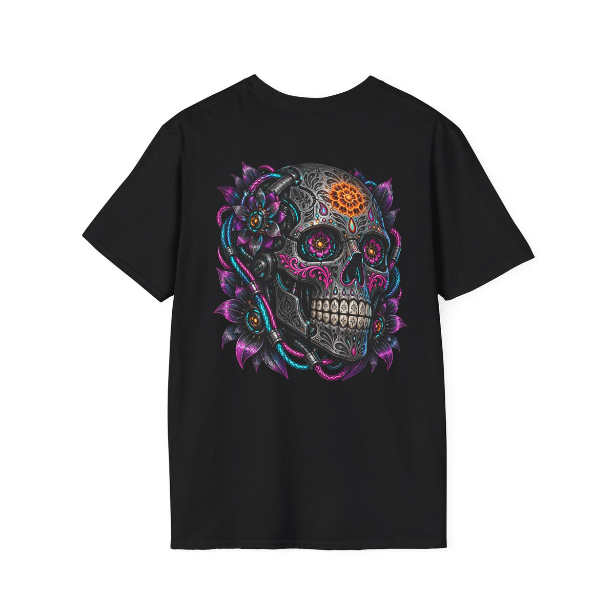 Sugar Skull | Day of the Dead | Floral Skull Tee
