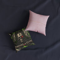 Resistance Is Futile Sci Fi Cyborg Skull Cushion | Decorative Sofa Pillow