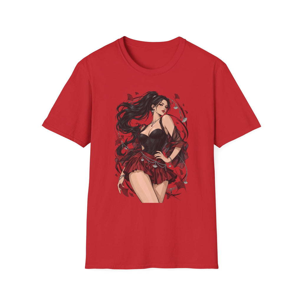 Victoria | Japanese Anime Style Sexy Pin Up Girl Graphic Shirt