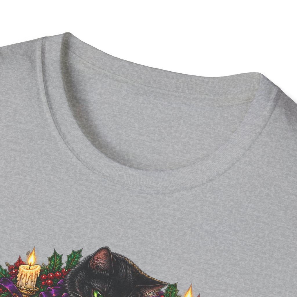 Festive Mischief | Cat Lover Christmas Holiday T-Shirt