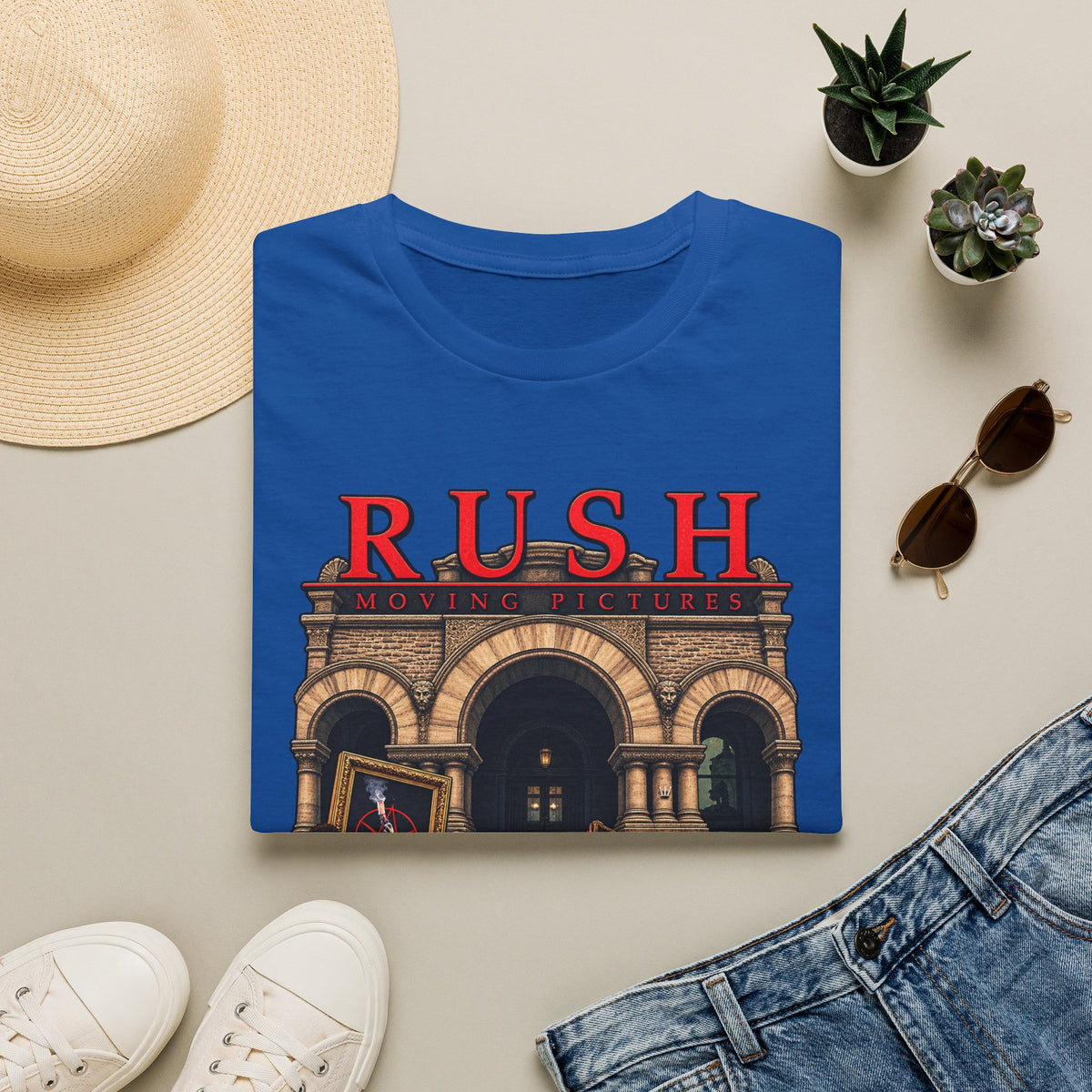 Rush | Moving Pictures | Prog Band Album Art T-Shirt