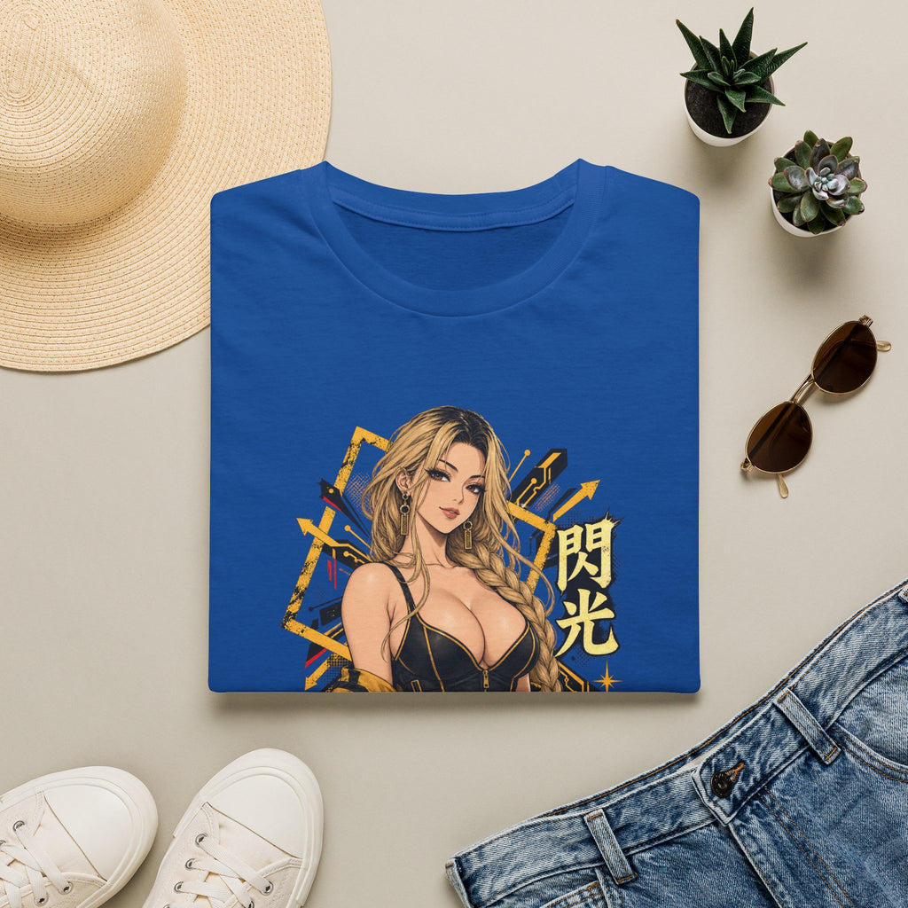 Sunny | Sexy Pin Up Golden Samurai Hot Girl T-Shirt