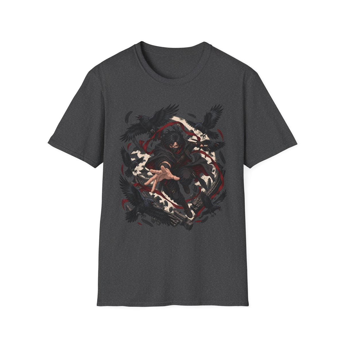 Mater of the Ravens | Japanese Anime Ninja Graphic T Shirt