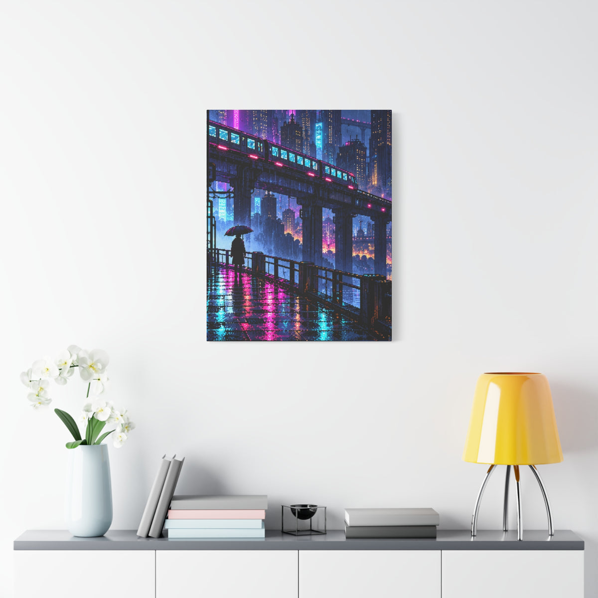 Stretched Matte Canvas Print — 1.25" Depth (Custom Design)