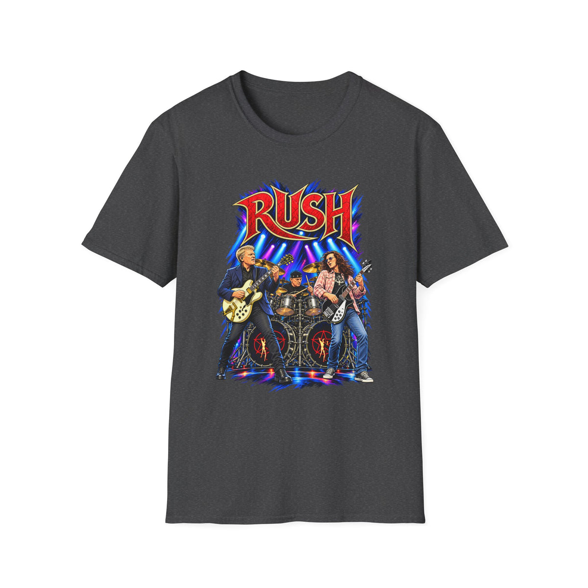 Rush | Concert Band T-Shirt | Retro Rock Concert Graphic Tee