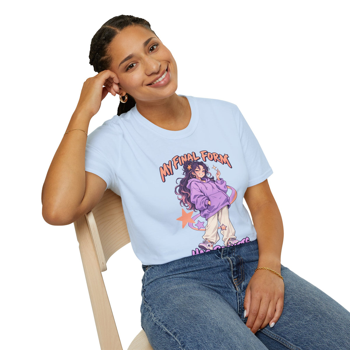 My Final Form Has Pockets | Cute Anime Girl Graphic Tee